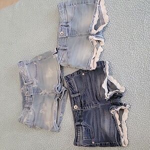 Girls denim shorts